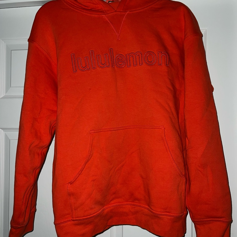 Lululemon Orange Hoodie